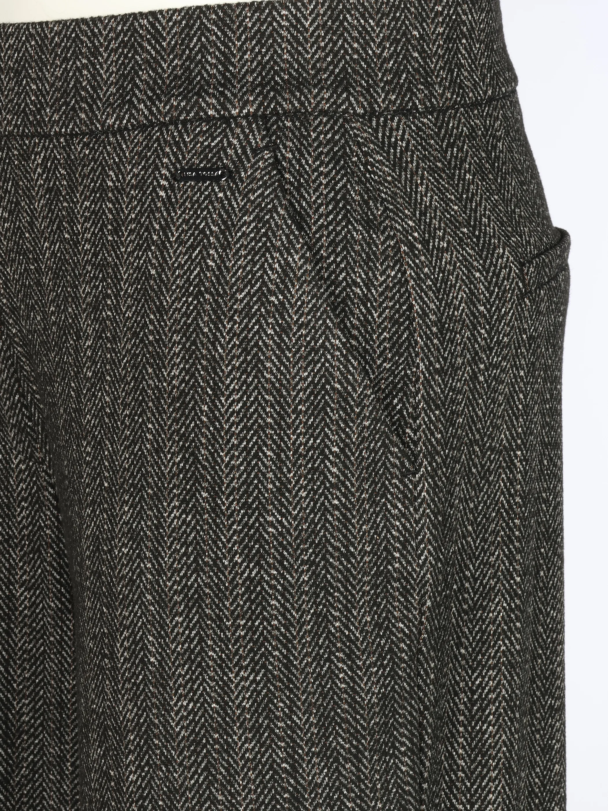 Lisa Tossa Da-Wide leg Hose "Mona", Fisch Grau 933850 ANTHRAZIT 4