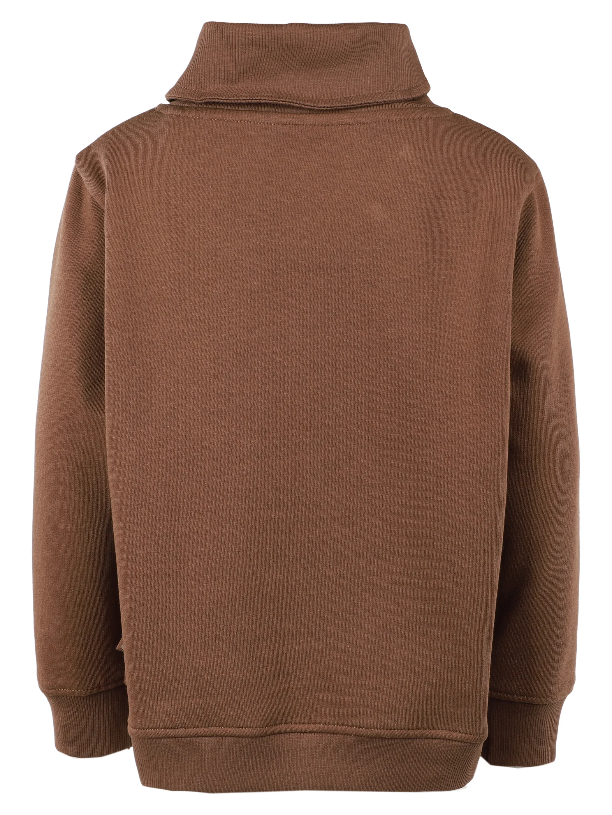 One Way KJ Sweatshirt mit Bärenkopf-Appli in braun Braun 931231 BRAUN 2