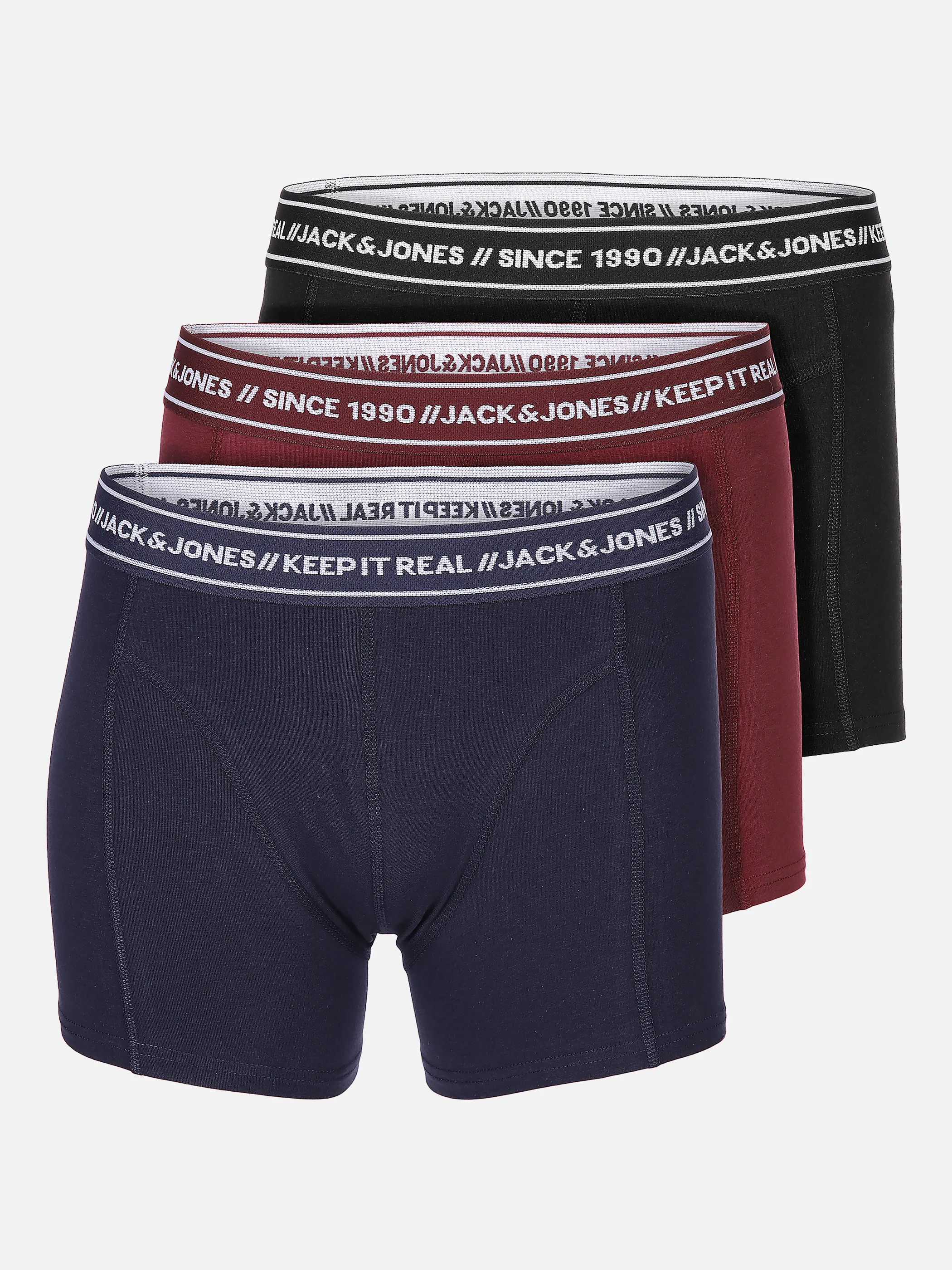Jack Jones 12176662 JACTEXT TRUNKS 3 PACK Schwarz 837548 178012001 1 Jack Jones 12176662 JACTEXT TRUNKS 3 PACK Schwarz 837548 178012001 1