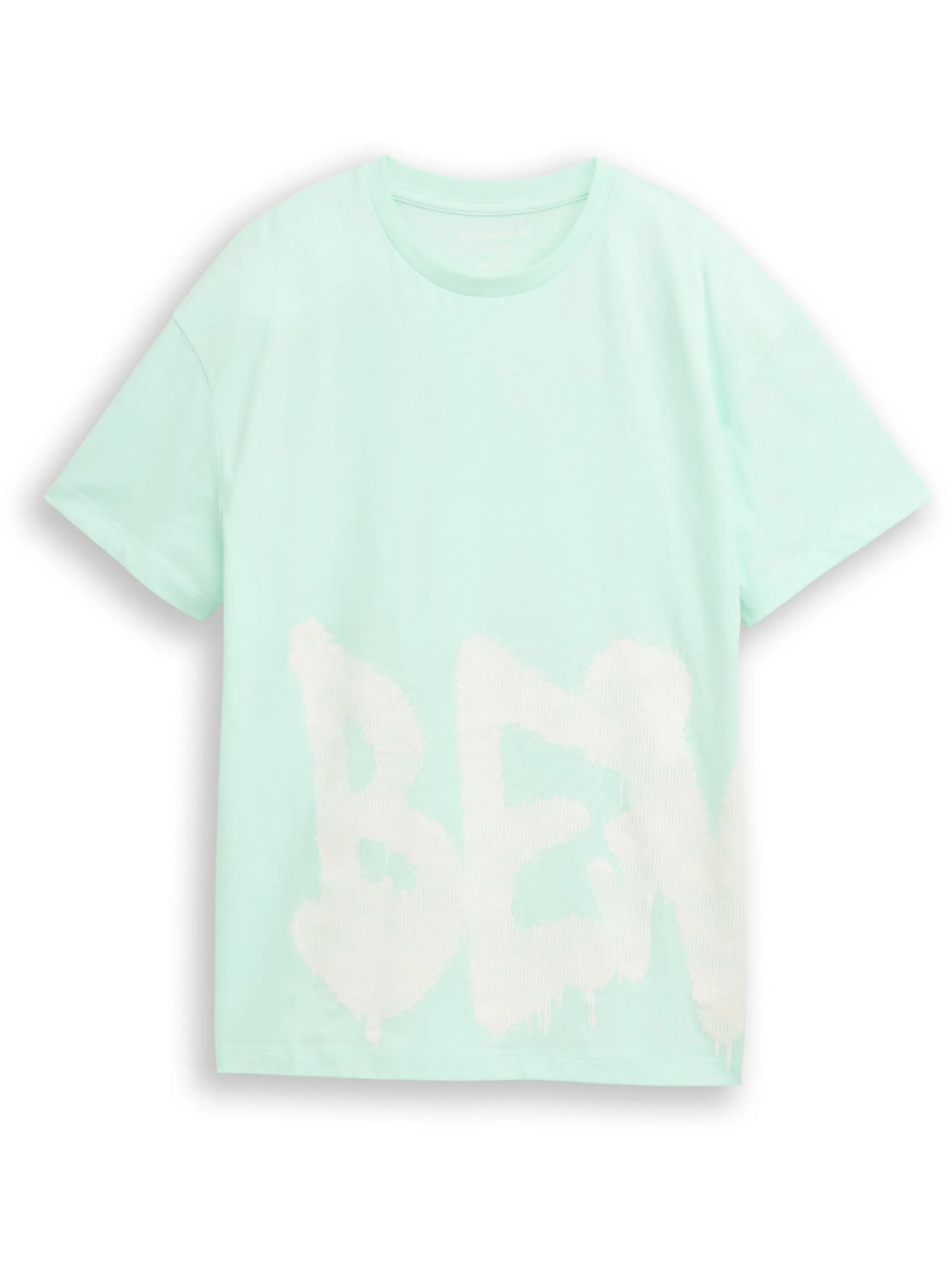 Tom Tailor 1051310 oversize printed T-Shirt Grün 929680 34686 1