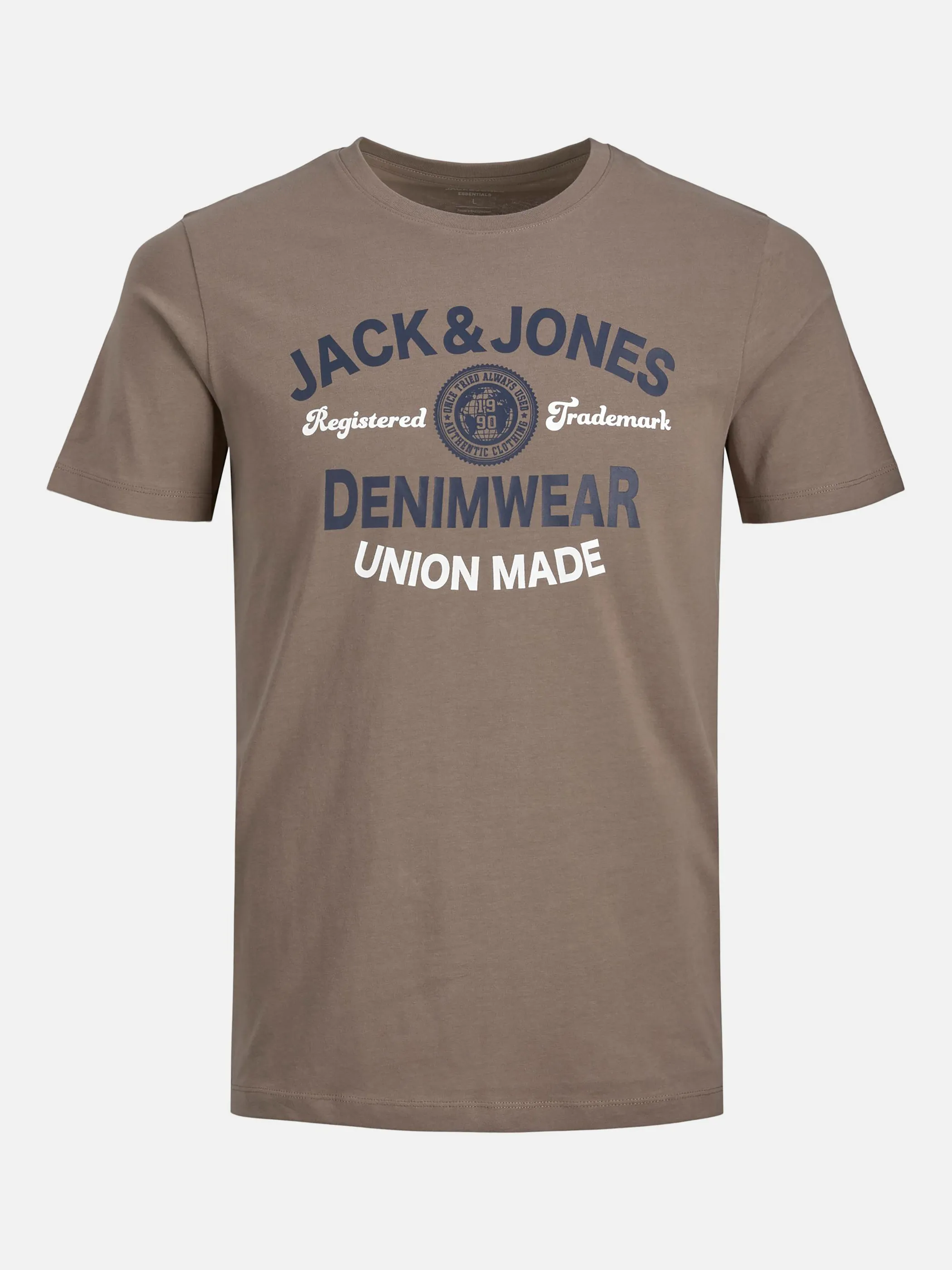 Jack Jones 12220500 JJELOGO TEE SS O-NECK Braun 872273 176574 1 Jack Jones 12220500 JJELOGO TEE SS O-NECK Braun 872273 176574 1