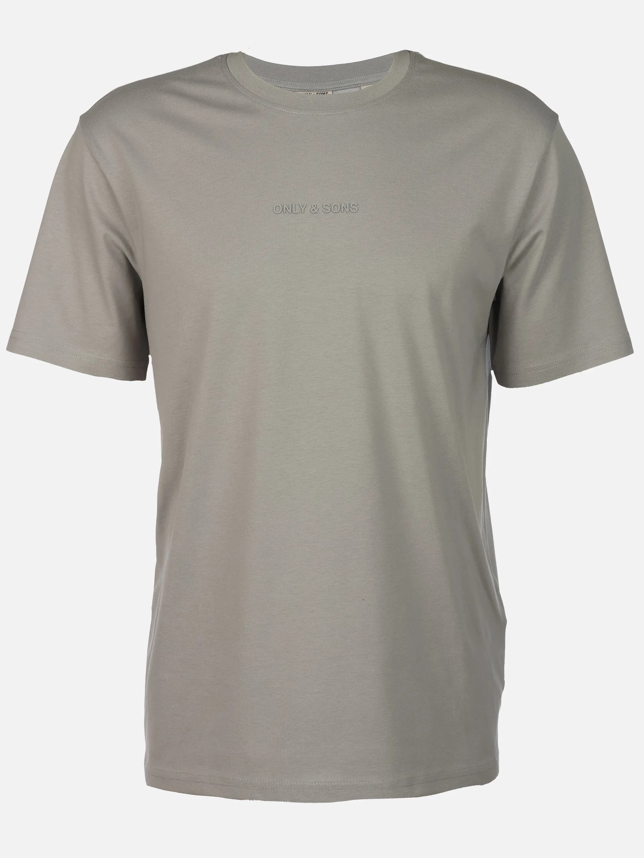 Only & Sons 22028147 ONSLEVI LIFE REG TEXT Grau 889156 300079001 1