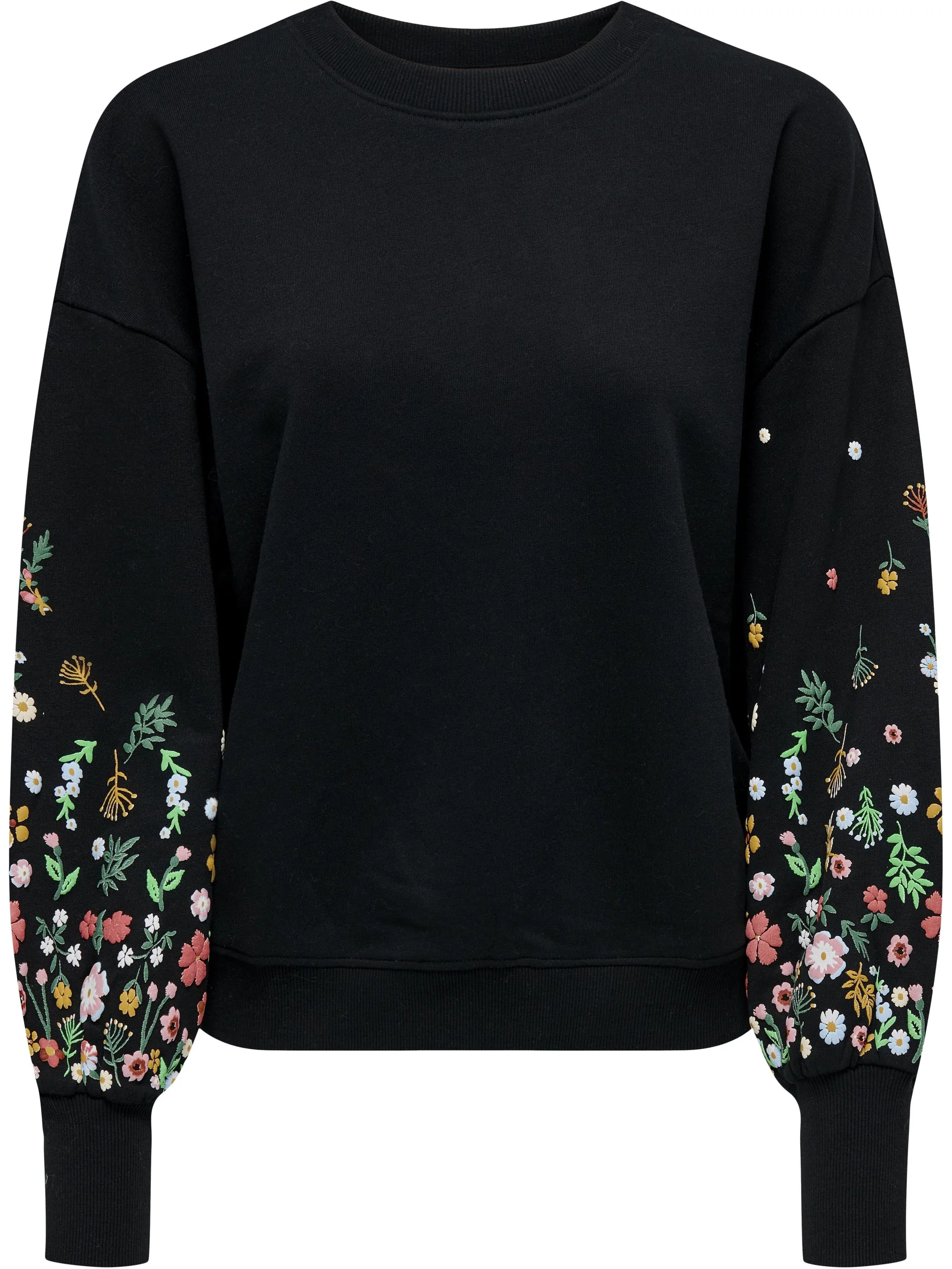 Only 15216364 ONLBROOKE L/S O-NECK Schwarz 908282 177911007 1