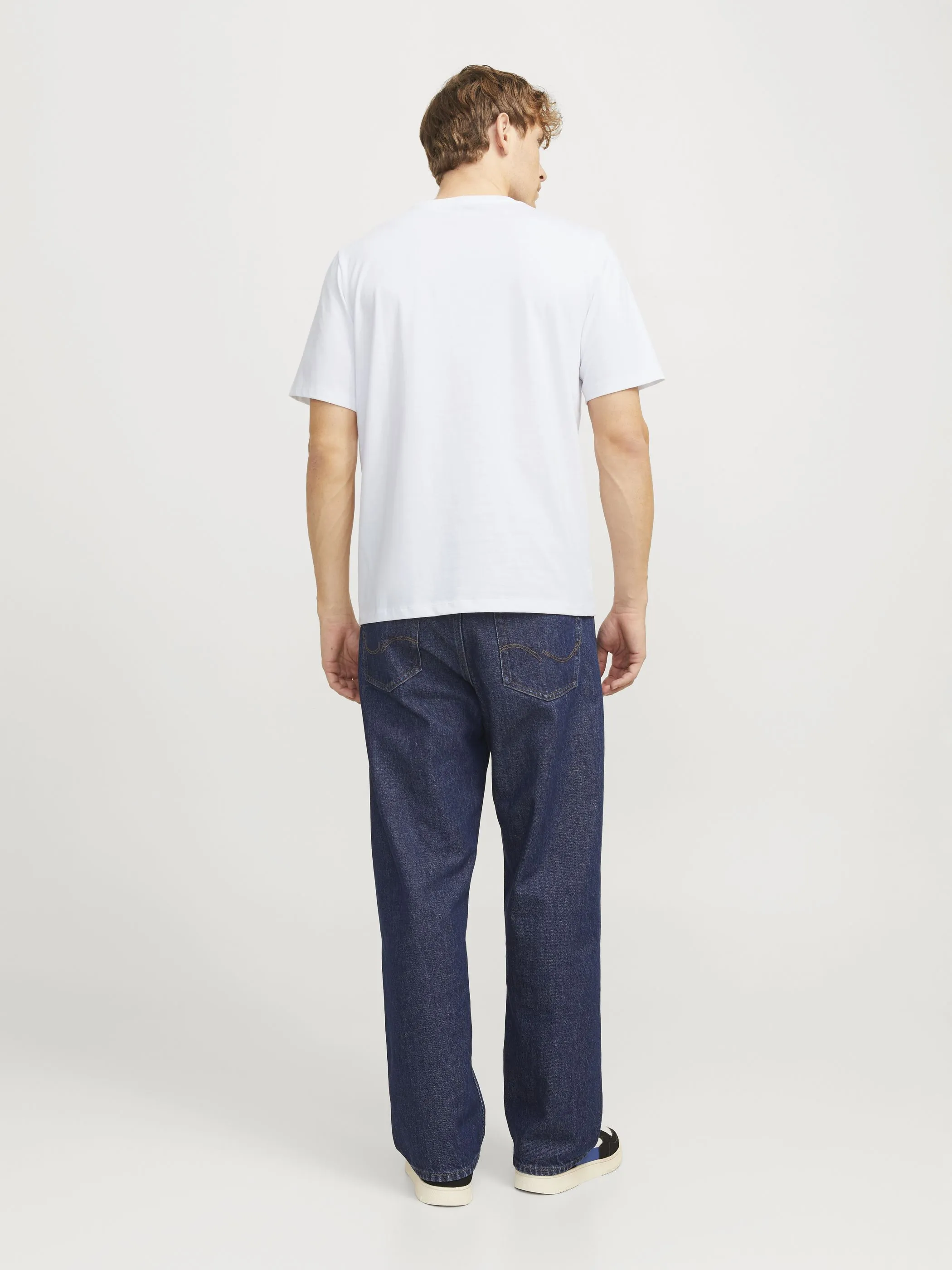 Jack Jones 12269335 JJTEX TEE SS CREW NEC Weiß 904459 178074 3