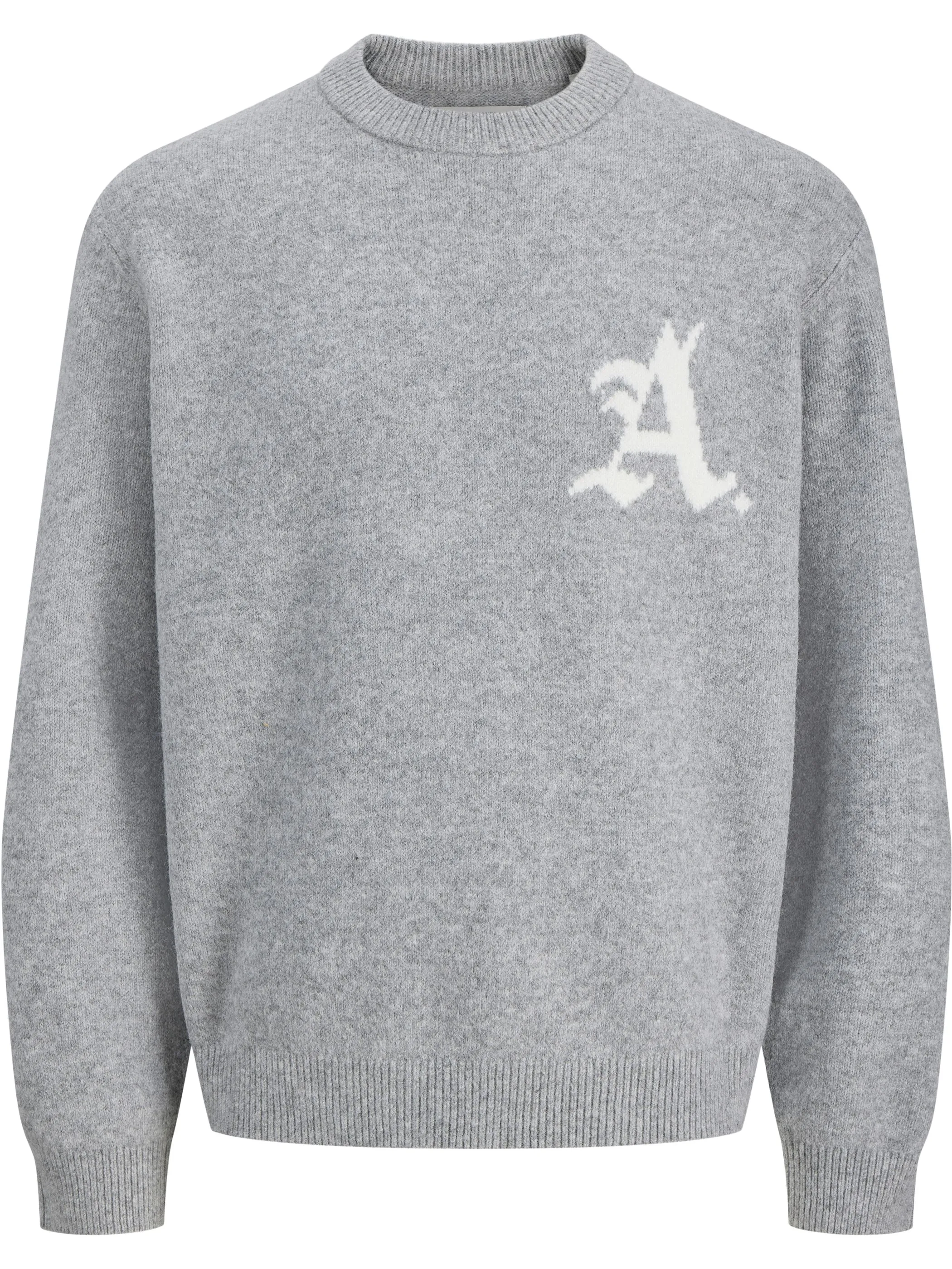 Jack Jones 12303858 JCOLEGACY KNIT JACQUA Grau 930625 179085 3