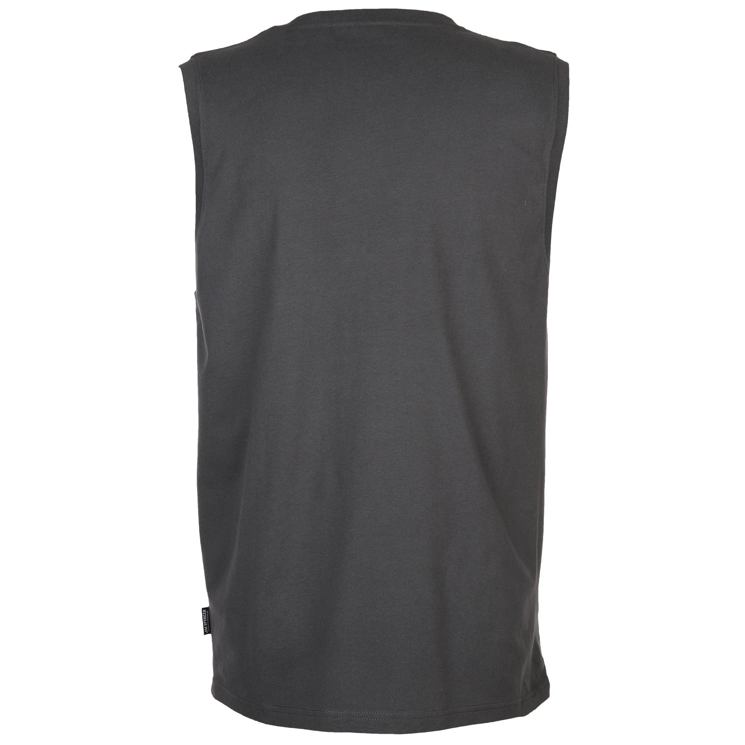Jim Spencer He. Muscleshirt Druck Grau 876081 GRAPHIT 2 Jim Spencer He. Muscleshirt Druck Grau 876081 GRAPHIT 2