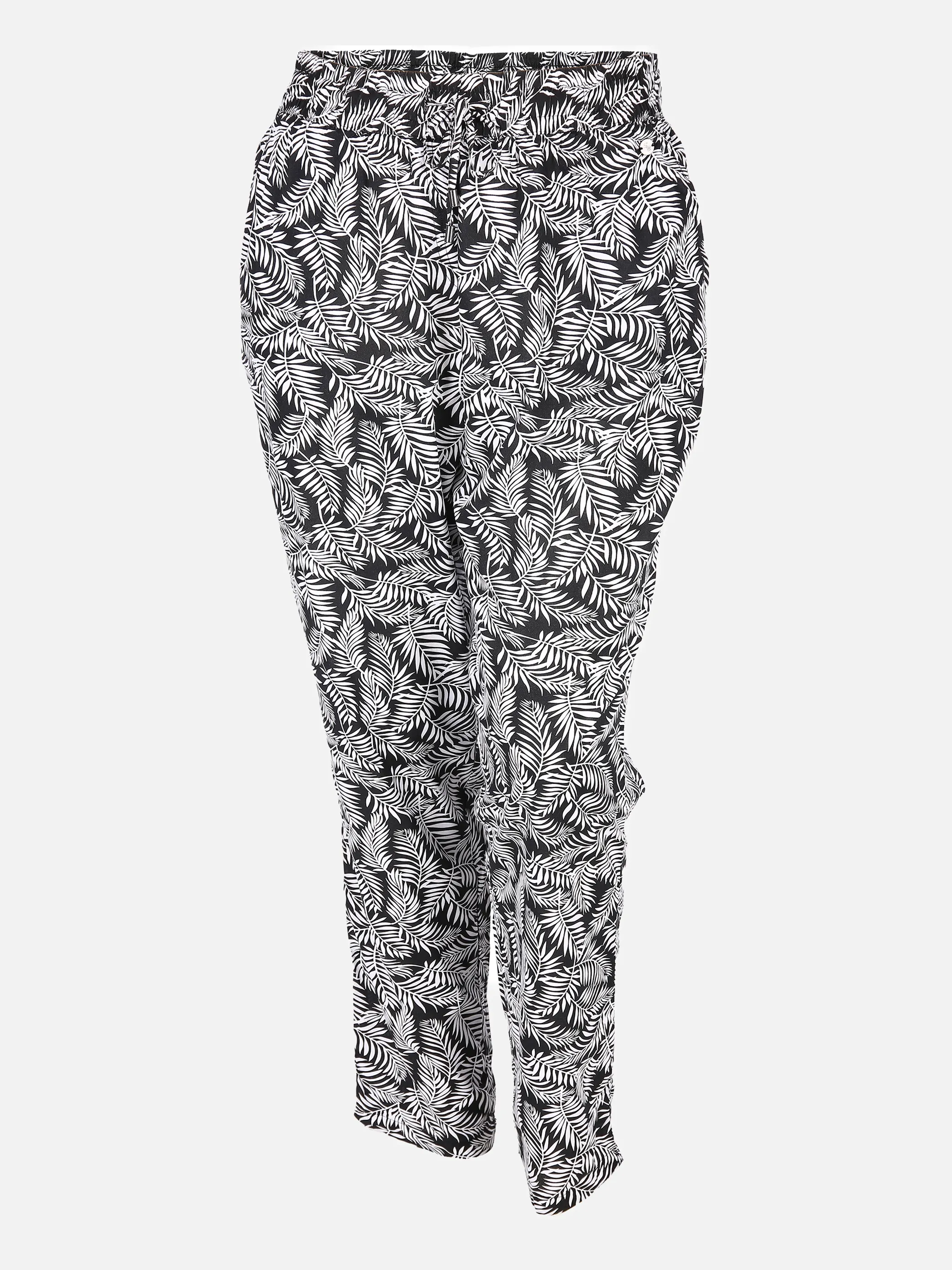 Sonja Blank Da-Gr. Größen Flatterhose bedr Schwarz 837594 BLACK/WHIT 1 Sonja Blank Da-Gr. Größen Flatterhose bedr Schwarz 837594 BLACK/WHIT 1