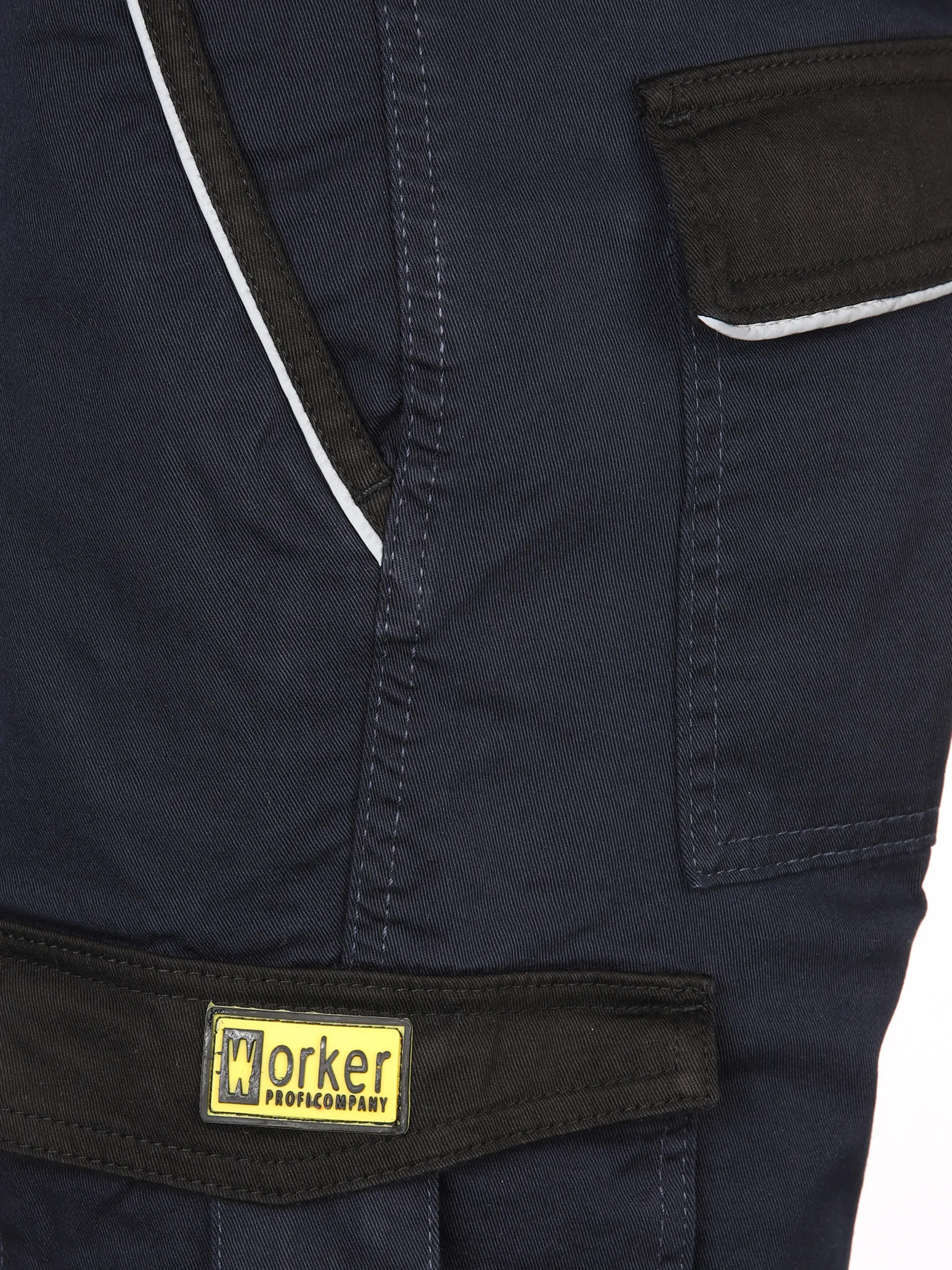 Worker He. Workershort Bicolor Blau 883666 NAVY 4 Worker He. Workershort Bicolor Blau 883666 NAVY 4
