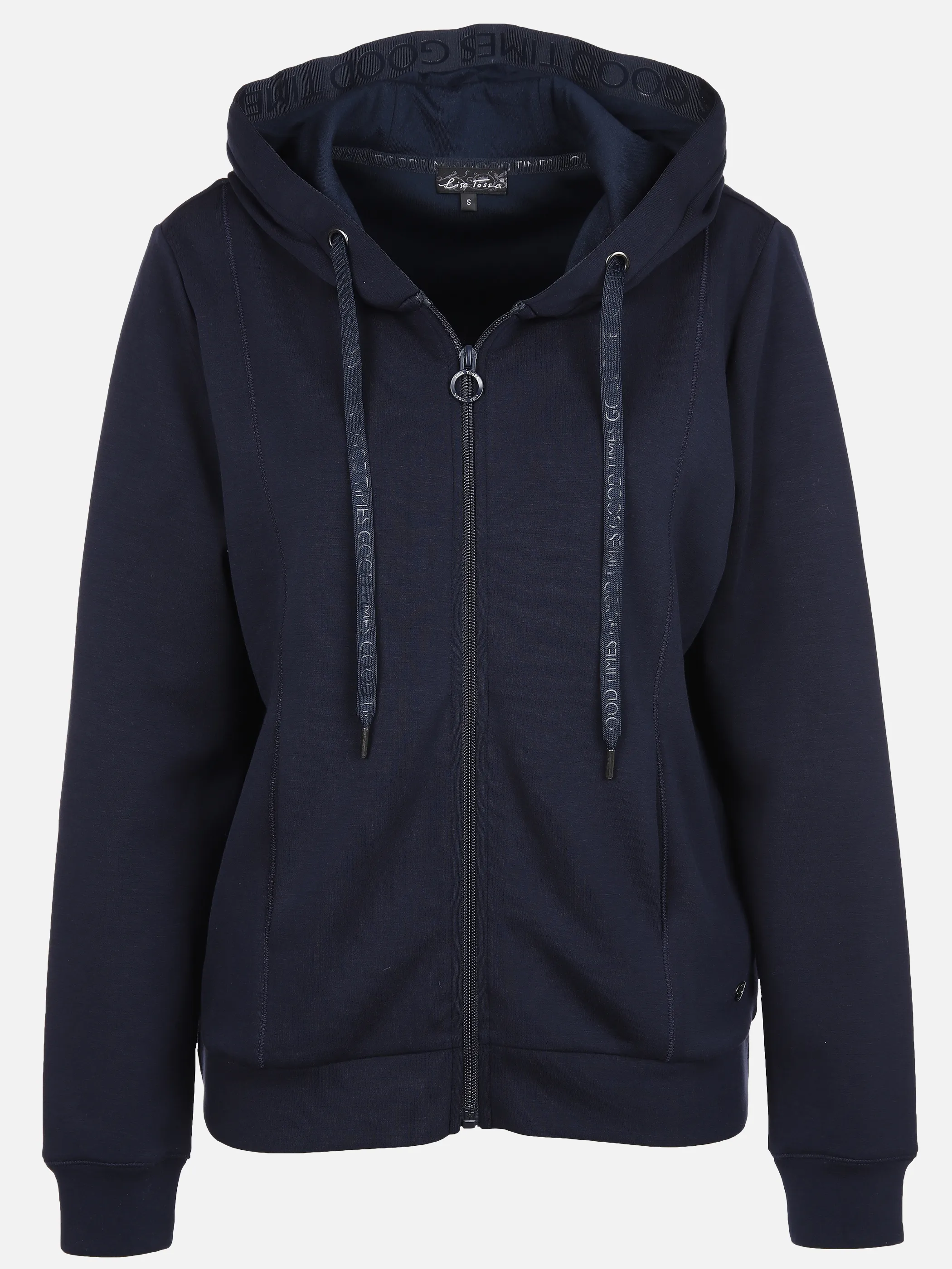 Lisa Tossa Da-Sweatcardigan m. Kapuze Marine 890844 BLACK IRIS 1
