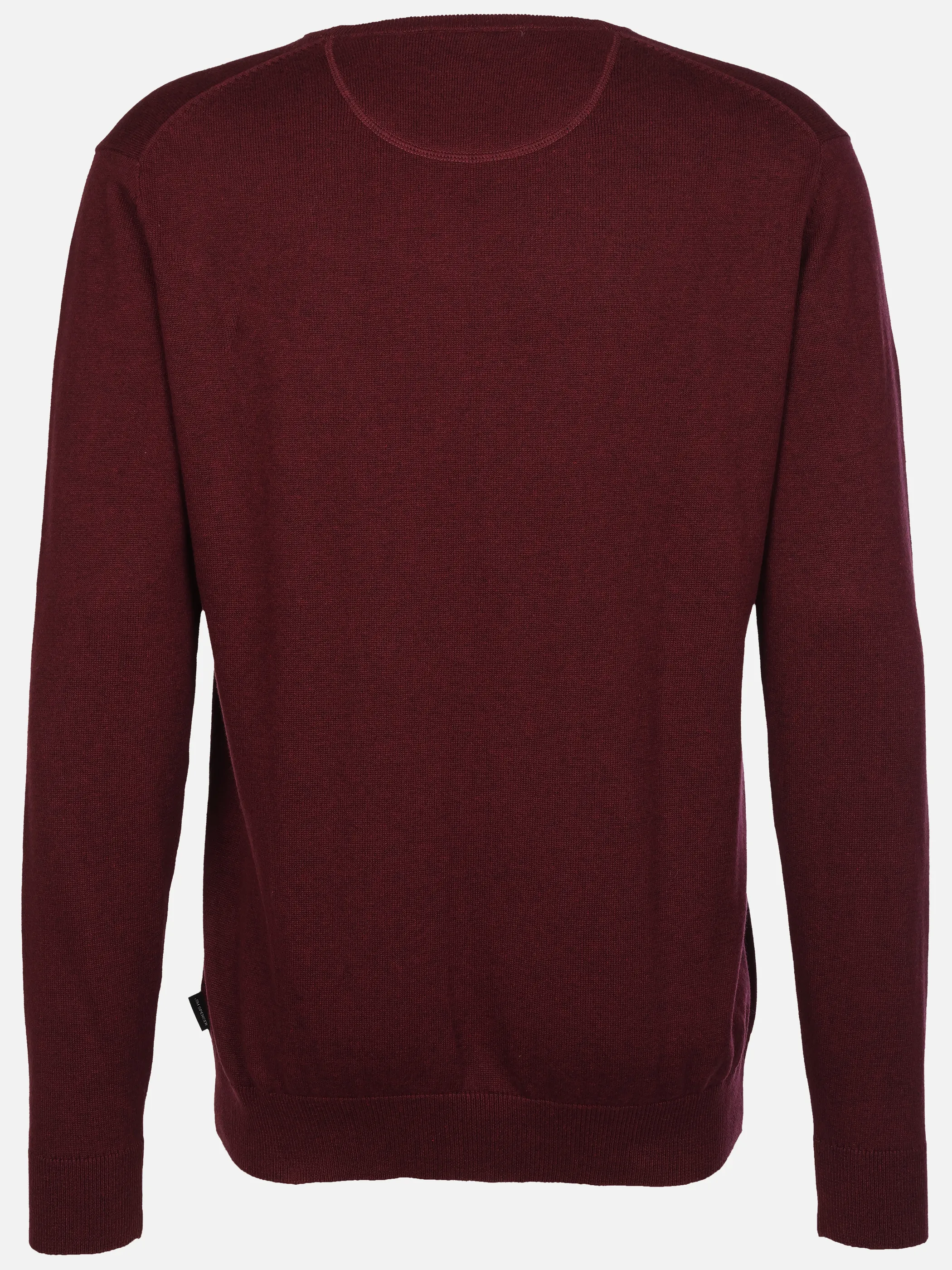 Jim Spencer He. Pullover basic Rot 930309 DRED MEL 2