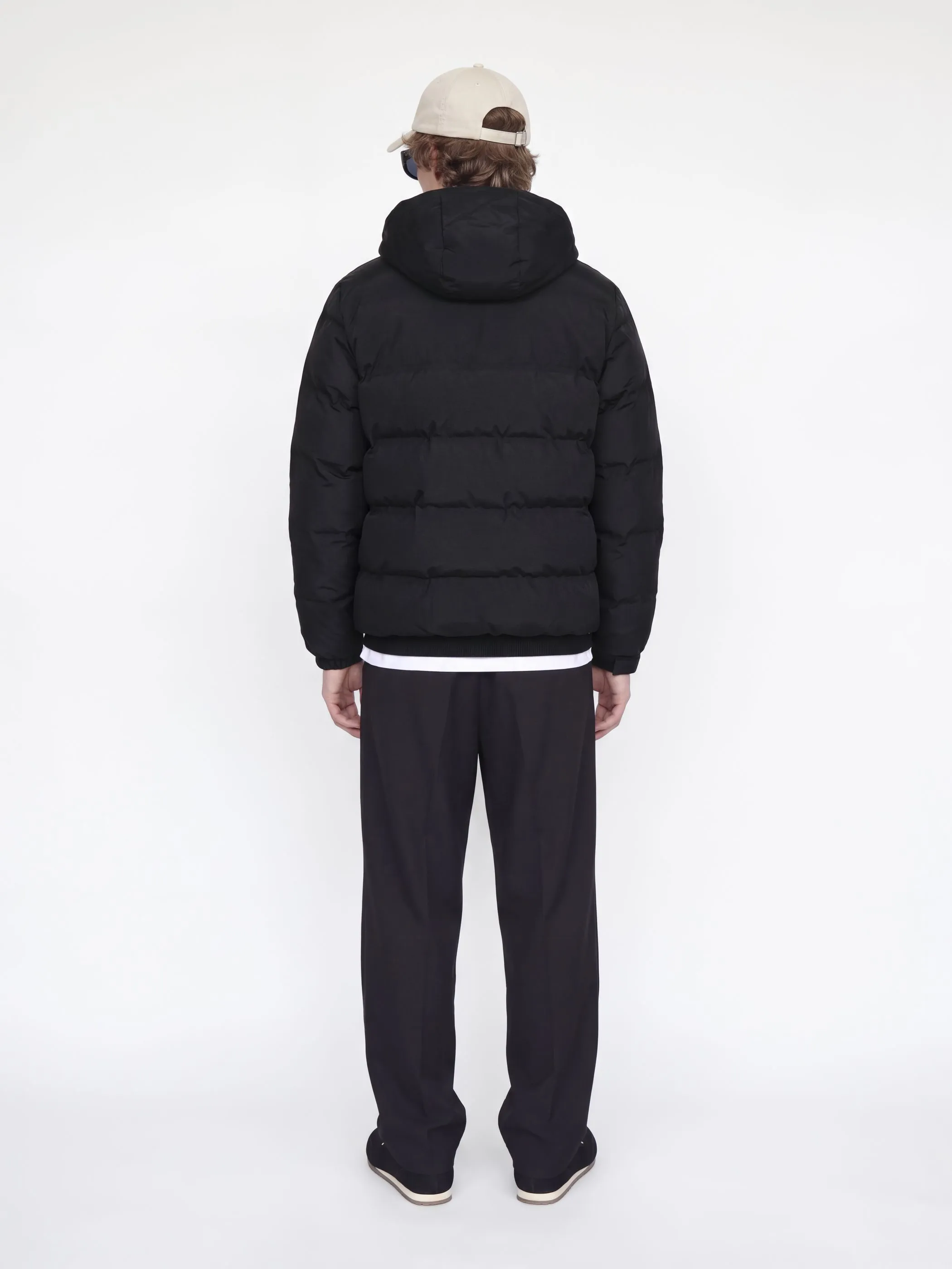 Jack Jones 12298804 JJSAGE PUFFER JACKET Schwarz 928693 178012 2