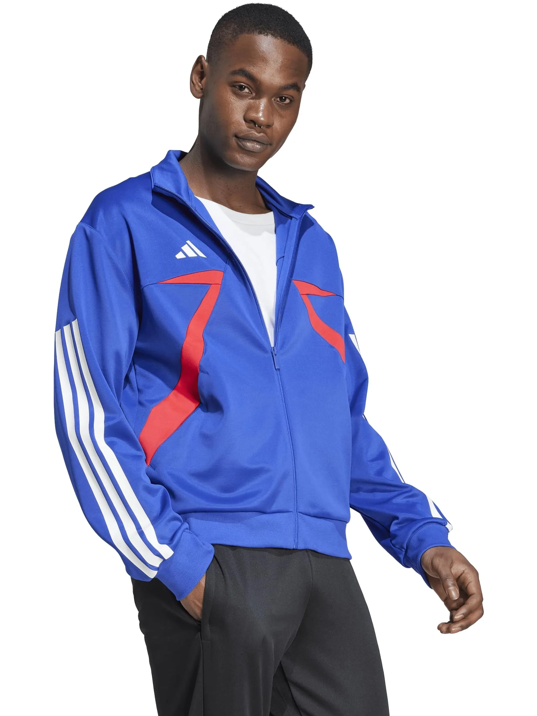 Adidas JN2581 He-Trainingsjacke TIRO, blau Blau 921804 000 5