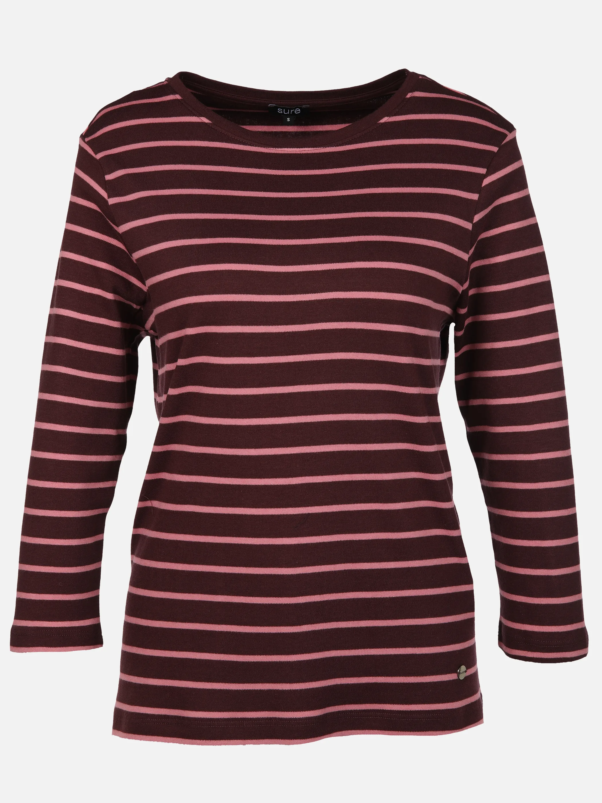 Sure Da-Streifen-Shirt Lila 912839 FUDGE 1