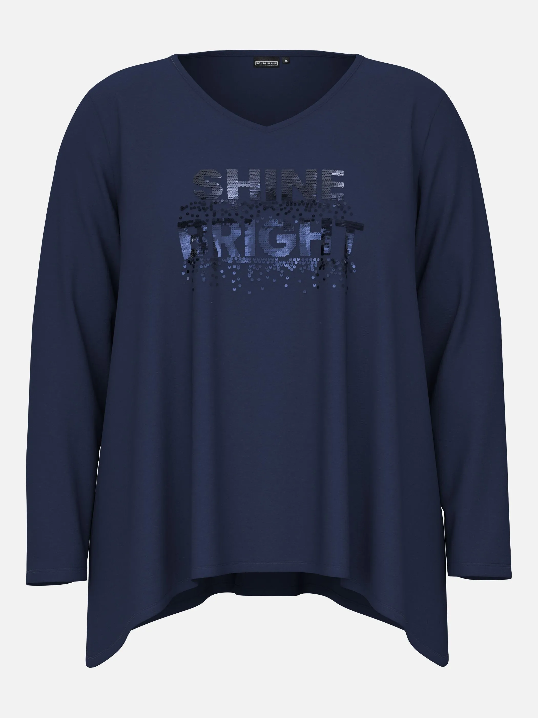 Sonja Blank Da-gr.Gr. Shirt Blau 930013 BLUE 1