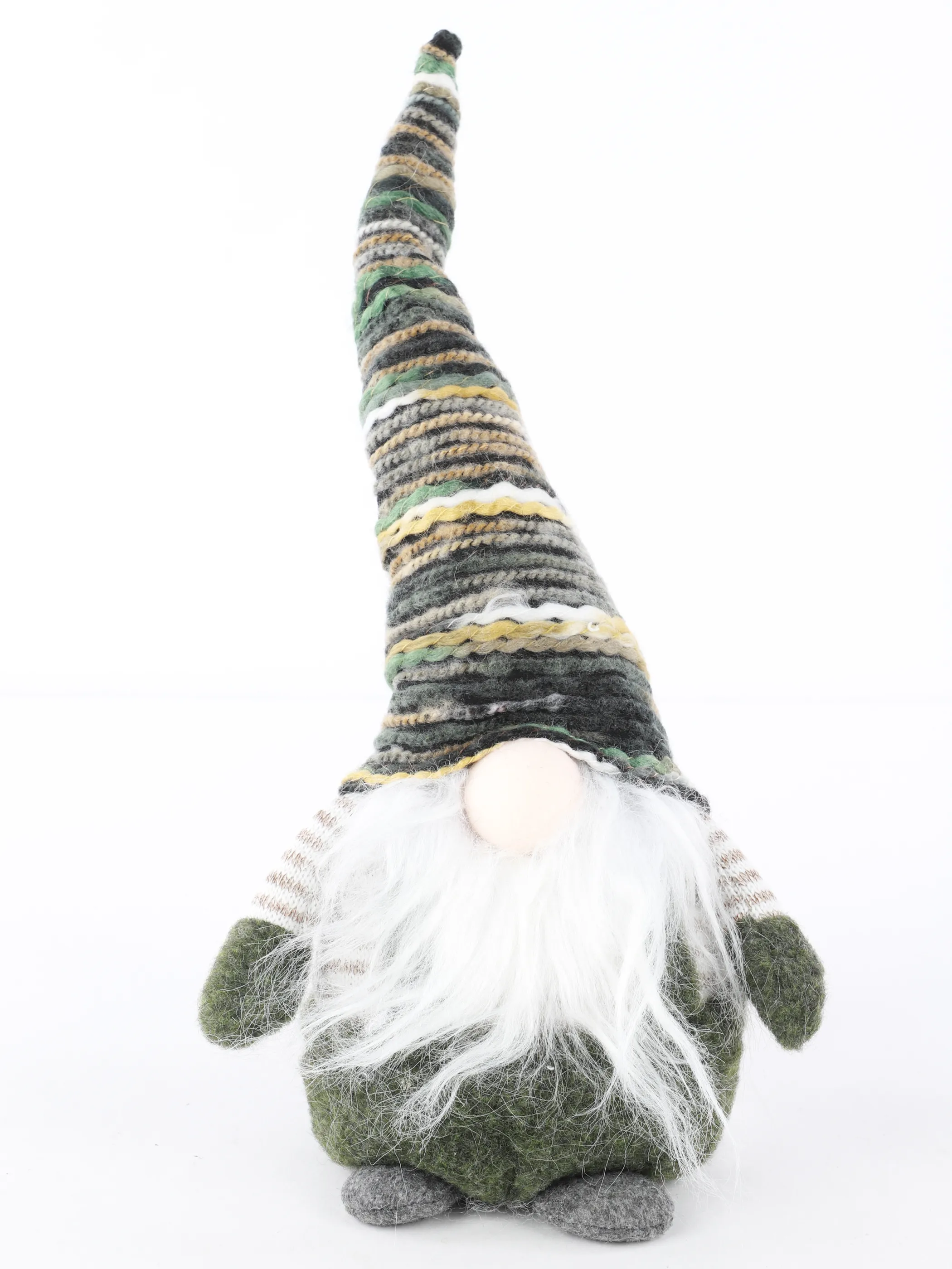 Weihnachten Wichtel sitzend 19x11x36cm Grün 916689 GRÜN 1