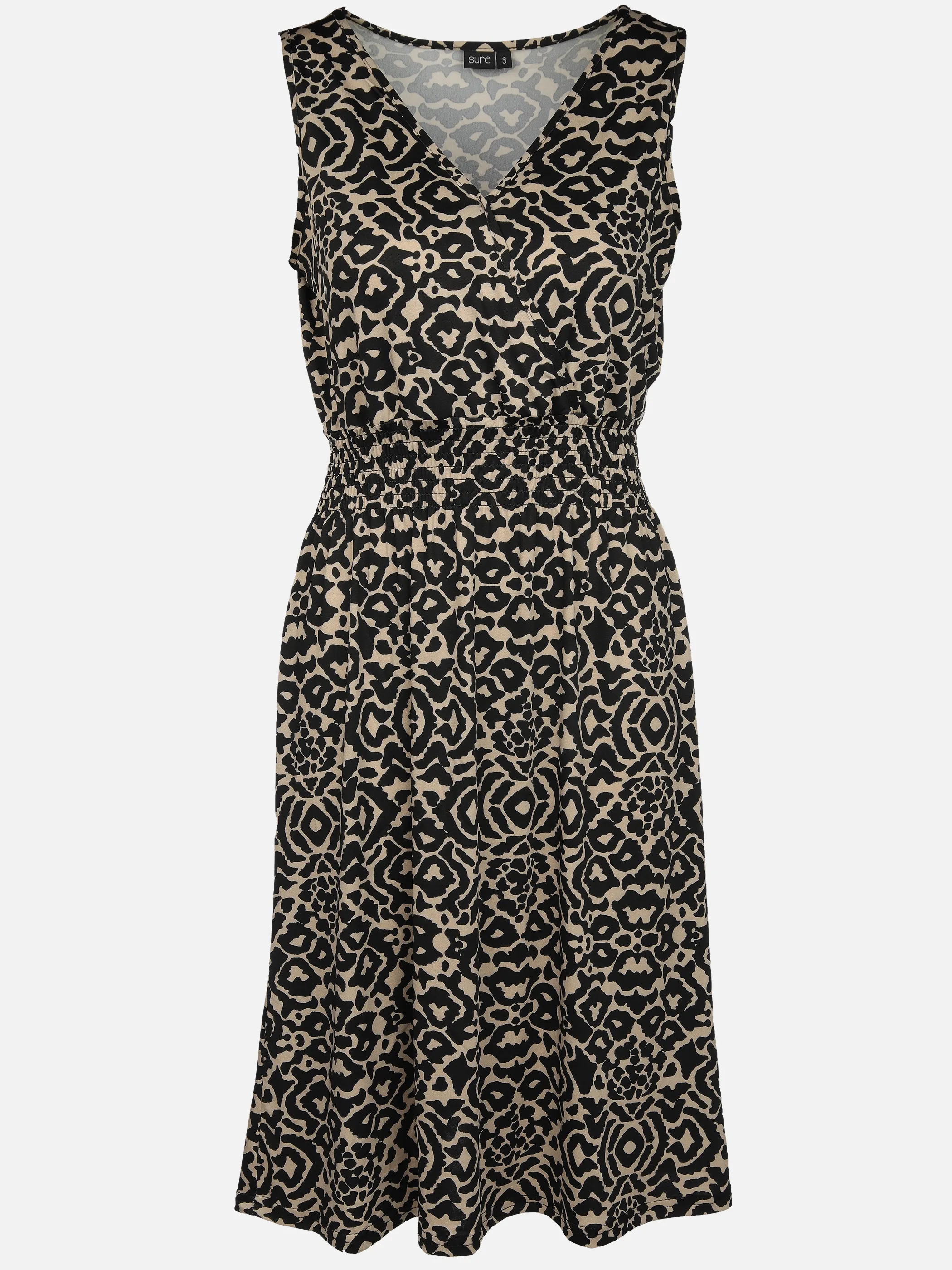 Sure Da-Jersey Kleid ohne Arm Schwarz 908115 BLACK 1