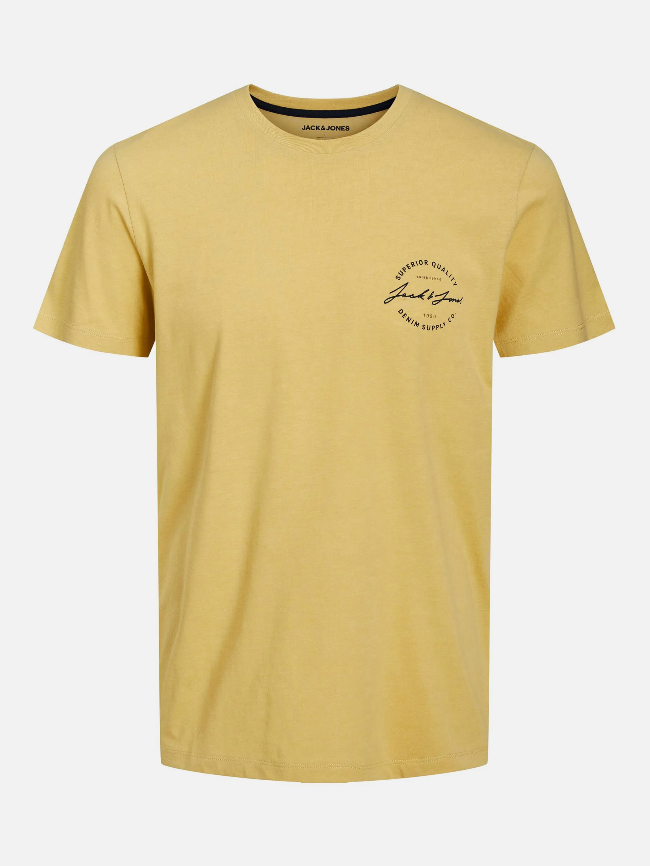 Jack Jones 12222037 JJACE TEE SS CREW NEC Gelb 875267 176798008 1