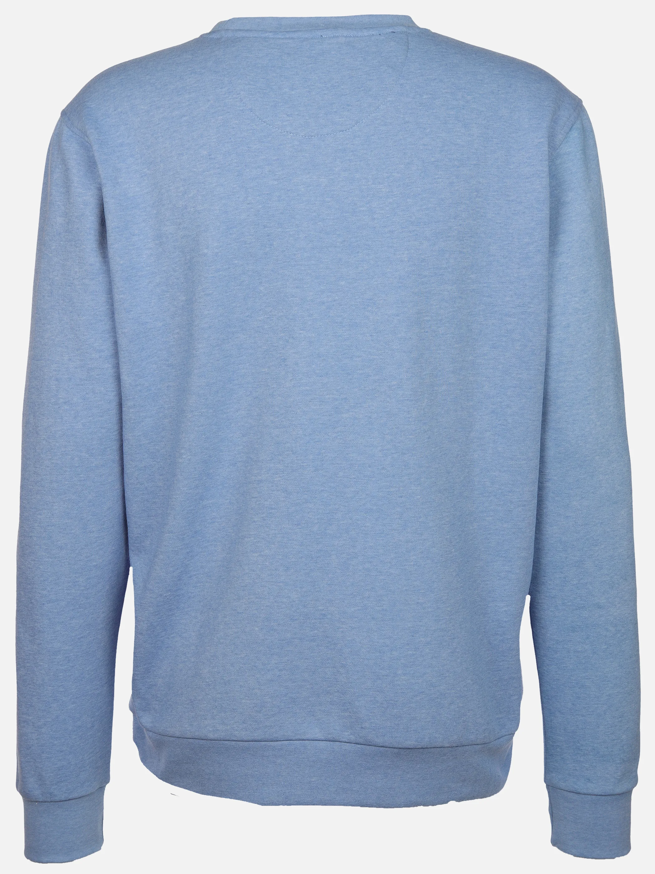 Jim Spencer He. Sweatshirt mel seasonal RH Blau 902172 BLUE 2 Jim Spencer He. Sweatshirt mel seasonal RH Blau 902172 BLUE 2