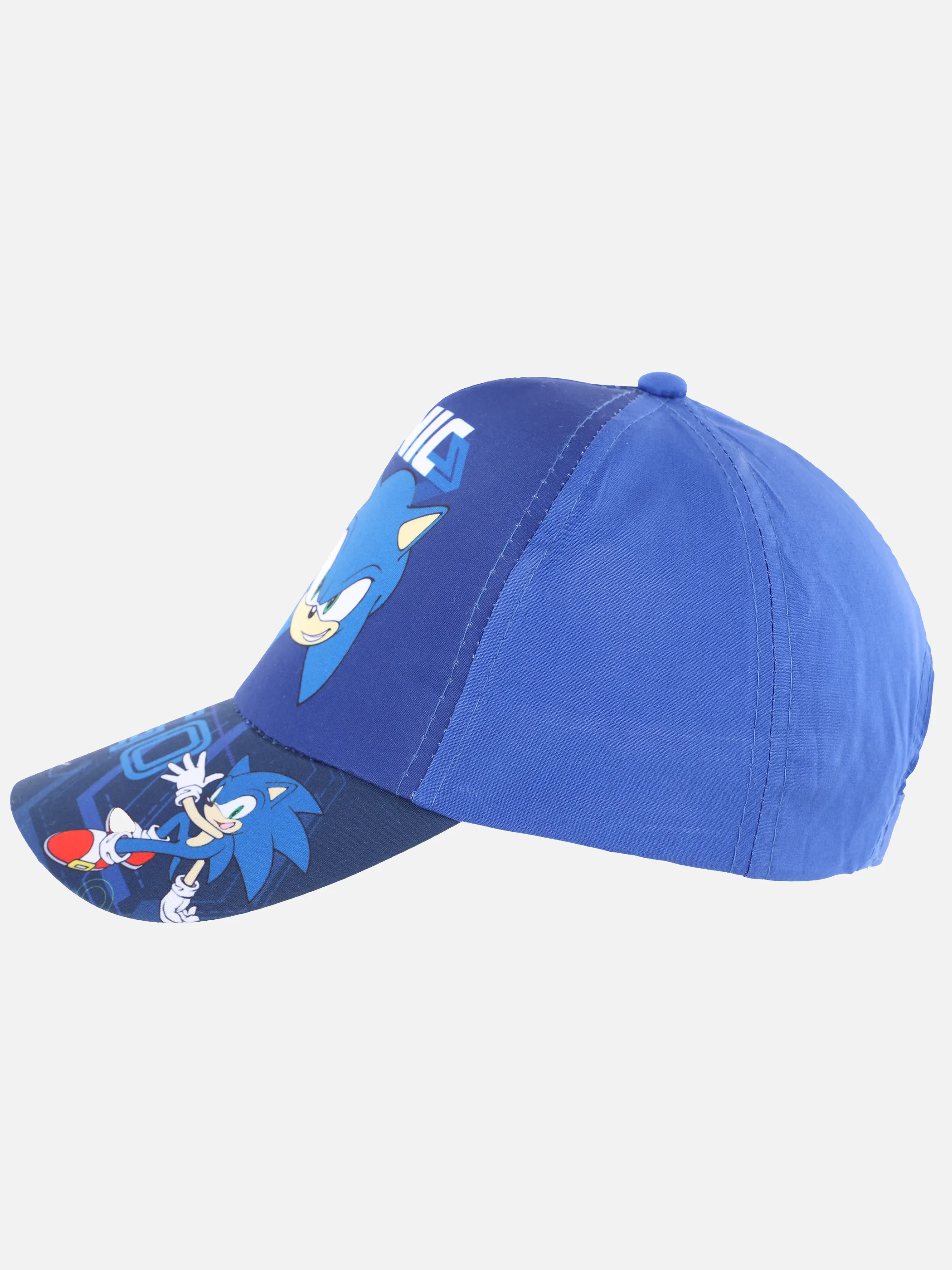 Sonic KJ Cap mit Sonicdruck in marine und blau Blau 892561 BLAU 2 Sonic KJ Cap mit Sonicdruck in marine und blau Blau 892561 BLAU 2