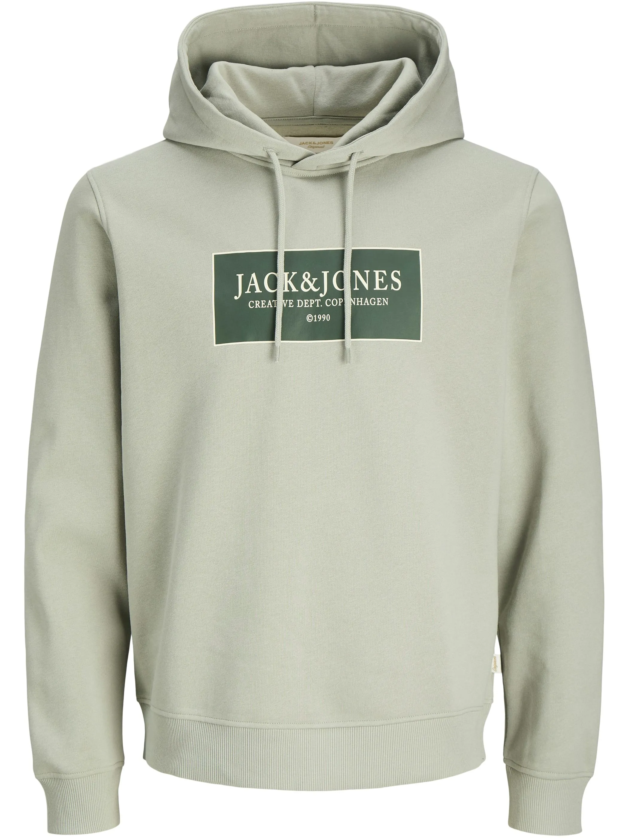 Mens Hoodies Jack And Jones Kapuzenpullover Grau Jack Jones Hoodie