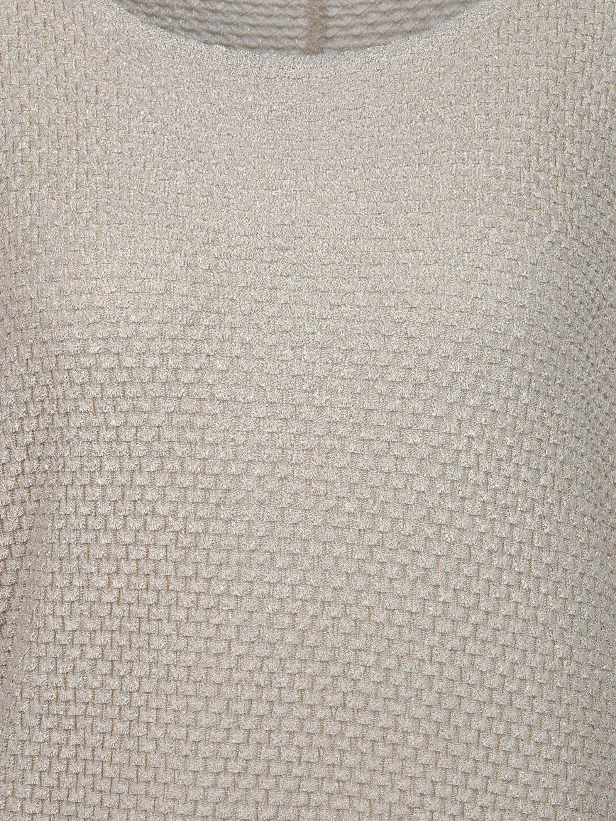 Lisa Tossa Da-Struktur-Shirt m. 1/2 Arm Beige 906576 FRENCH 3