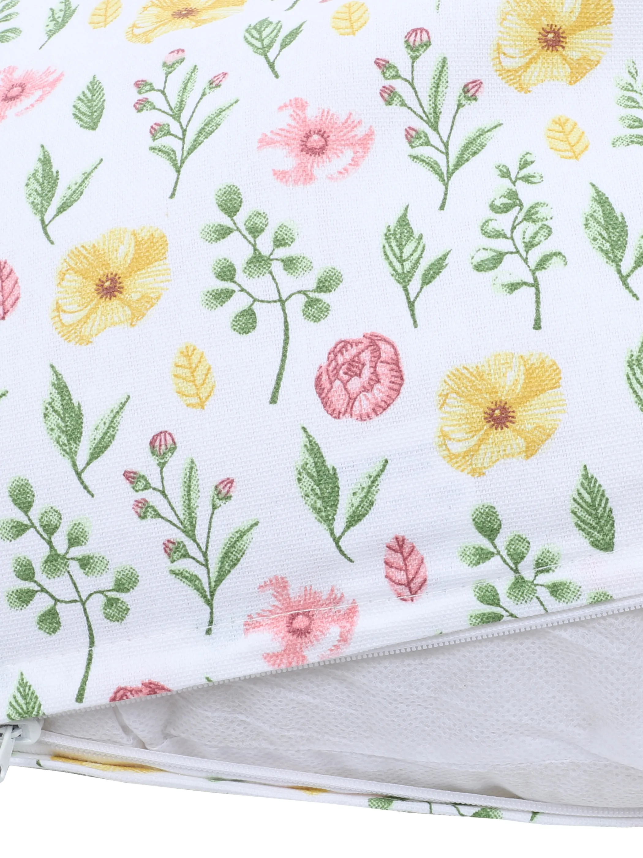 Dream House Deko Kissen 45x45cm Blumenmust Weiß 861297 ROSE 3 Dream House Deko Kissen 45x45cm Blumenmust Weiß 861297 ROSE 3