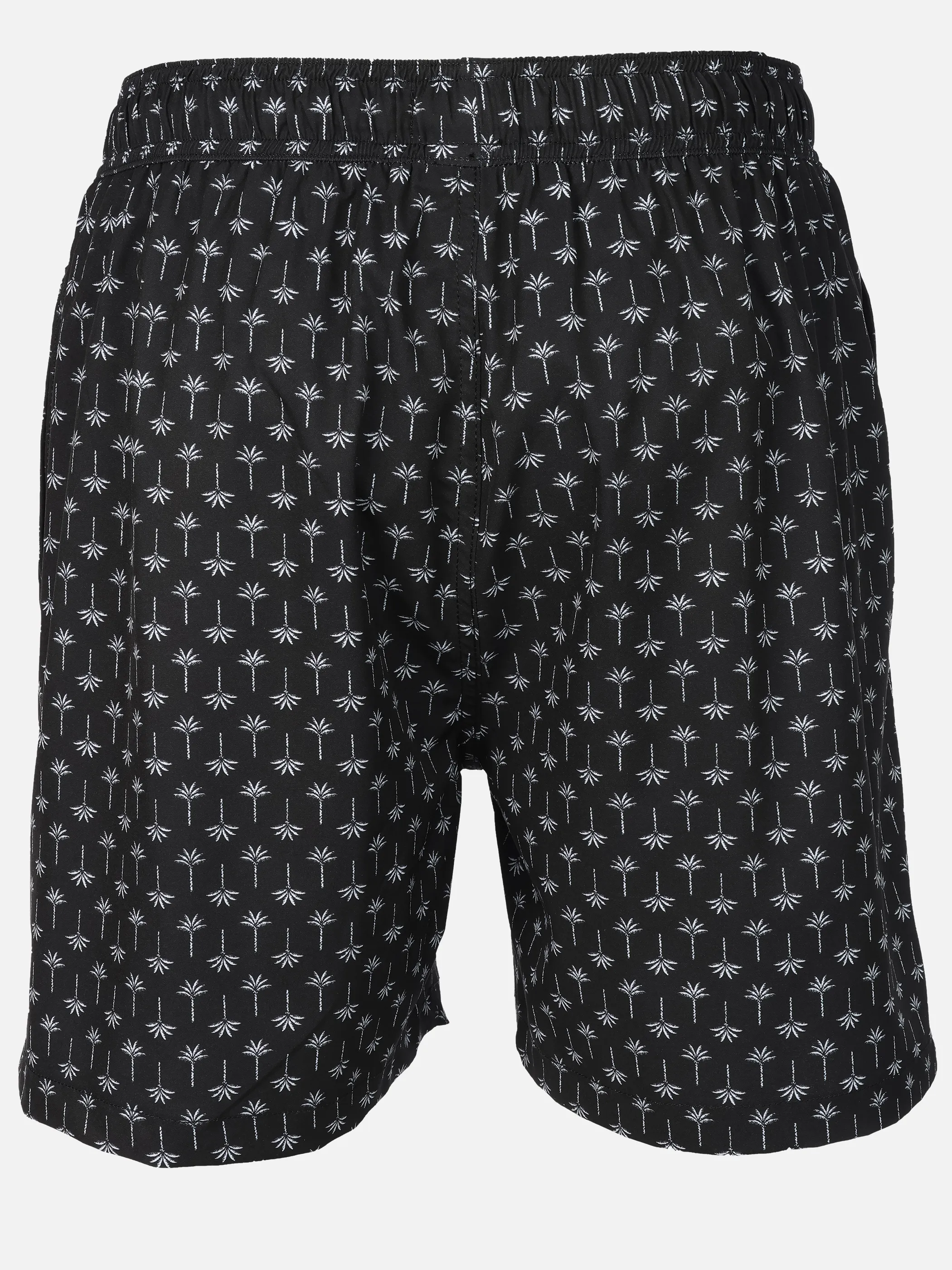 Grinario Sports He-Badeshorts Schwarz 923589 BL/WH/PA 2